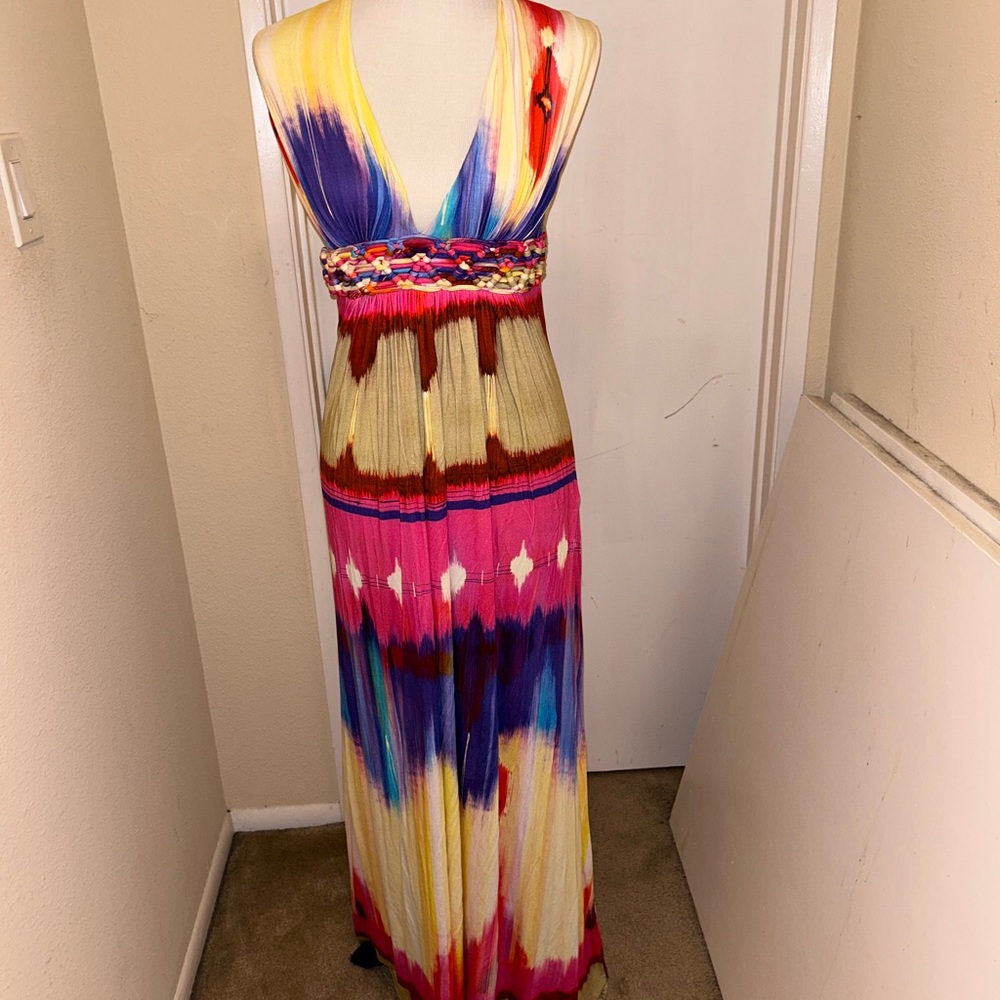 Sky maxi dress. Medium